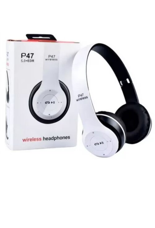 20250313_152348 AURICULAR BLUETOOTH P47 NEW BT BLANCO