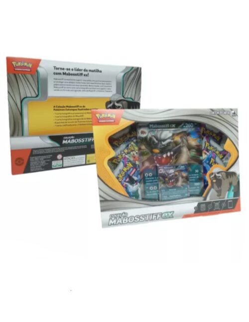 20250315_173053 SET CARTAS POKÉMON ORIGINAL MABOSSTIFF EX SHOWCASE 3 BOOSTER + 1 CARTA FOIL INGLES 1380