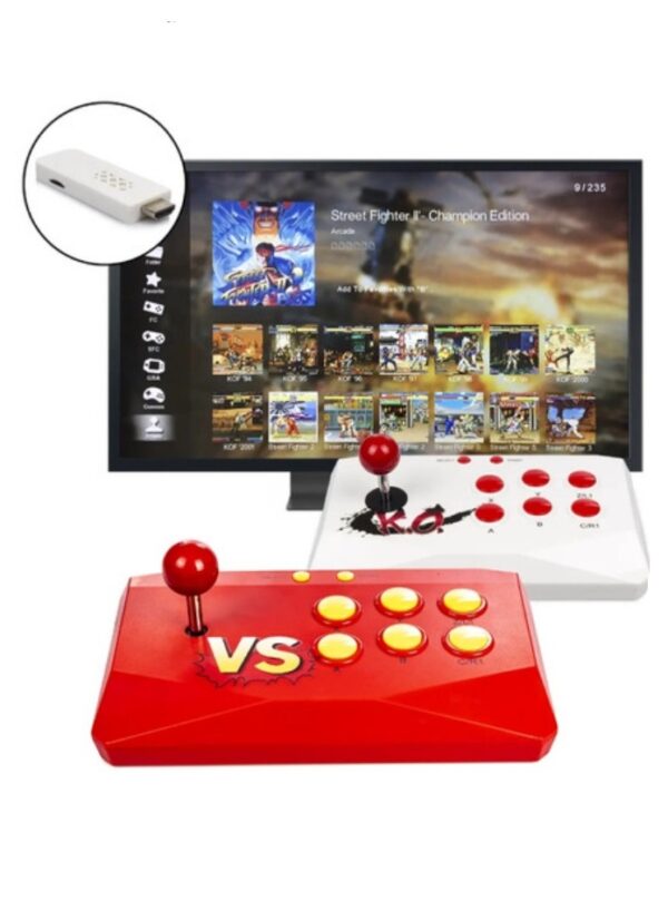 MULTICONSOLA PANDORA TWINCE CON JOYSTICKS ARCADE INALÁMBRICO 32BITS