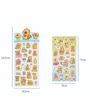 PLANCHA STICKERS CARPINCHO