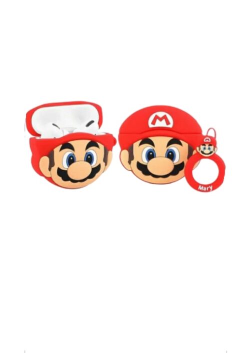 20250319_185348 AURICULAR BLUETOOTH IN EAR AIRPODS + FUNDA DE SILICONA SUPER MARIO BROS