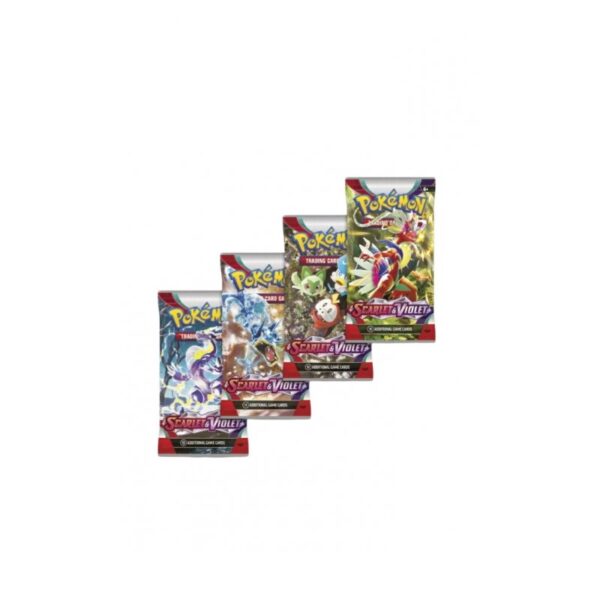 SOBRE DE CARTAS POKÉMON SCARLET Y VIOLET ORIGINAL