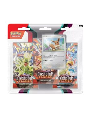 BLISTER 3 SOBRES Y 1 FOIL POKÉMON ORIGINAL