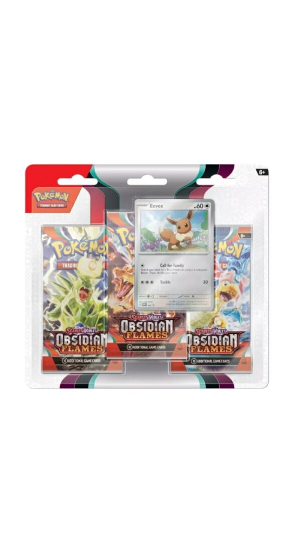 BLISTER 3 SOBRES Y 1 FOIL POKÉMON ORIGINAL