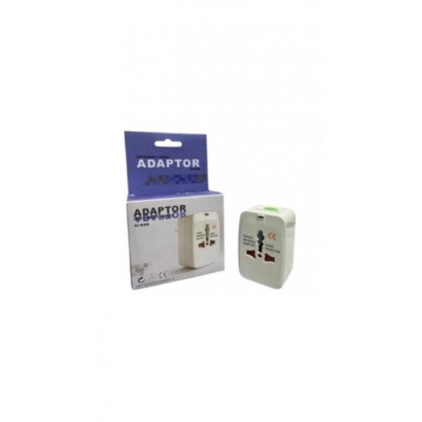 ADAPTADOR ENCHUFE INTERNACIONAL TIPO UNIVERSAL VIAJERO 60079 CH AV 725