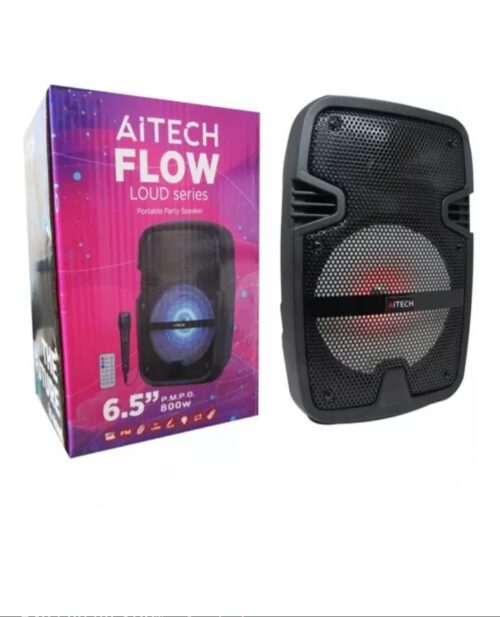 20250322_191755 PARLANTE BLUETOOTH BANG 4 CON MICRÓFONO 5W NEGRO AITECH