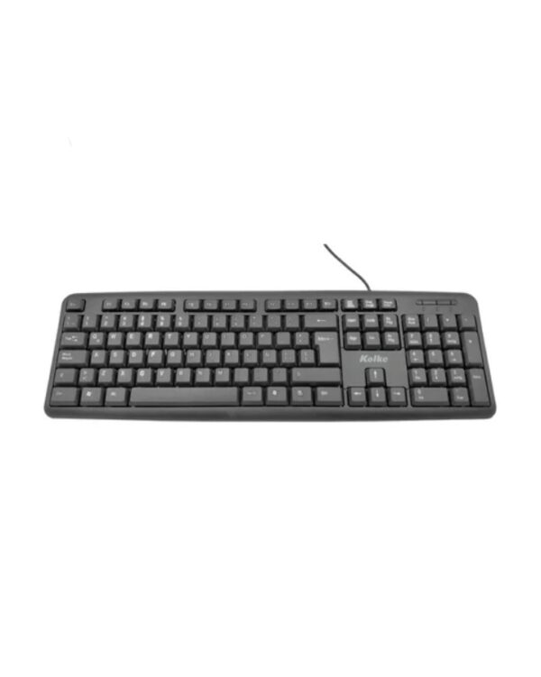 TECLADO KOLKE CON CABLE KET 700 NEGRO