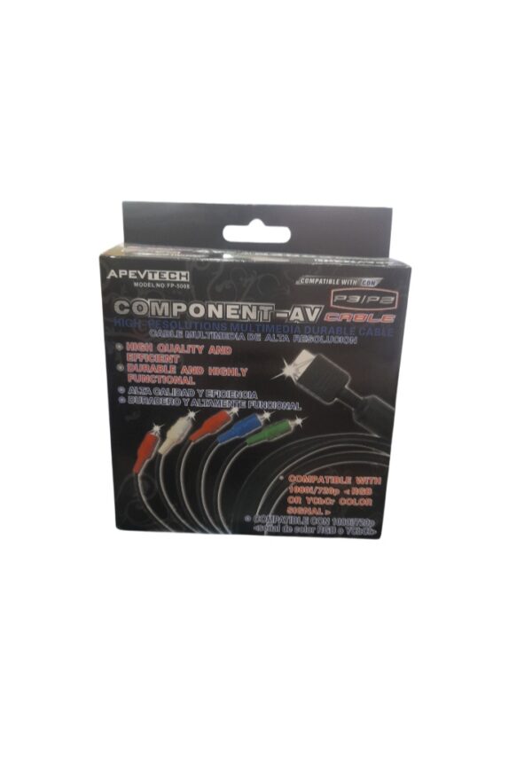 CABLE VIDEO COMPONENTE PS2 APEVTCH