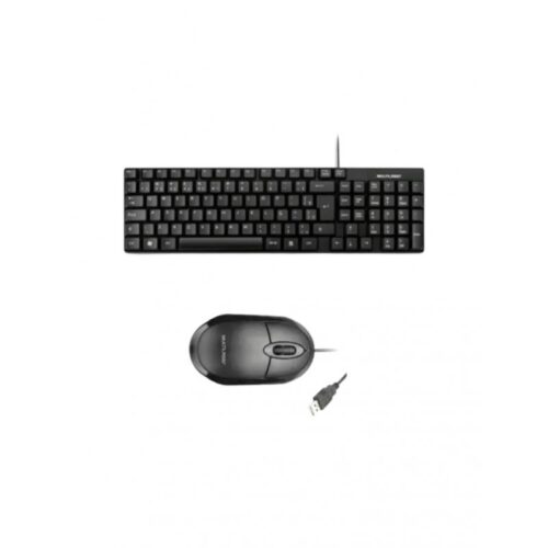 KIT TECLADO + MOUSE CON CABLE MULTILASER