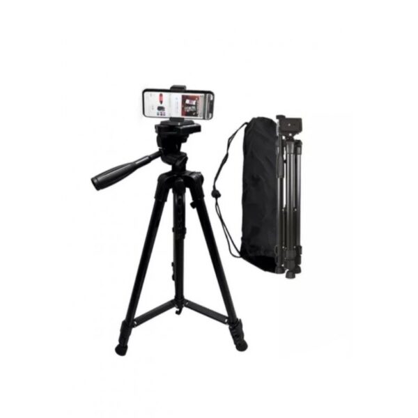 TRIPODE PROFESIONAL EXTENSIBLE 1,40 MT PARA CELULAR O CÁMARA SKY WAY TR9