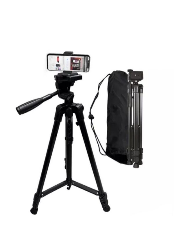 TRIPODE PROFESIONAL EXTENSIBLE 1,40 MT PARA CELULAR O CÁMARA SKY WAY TR9