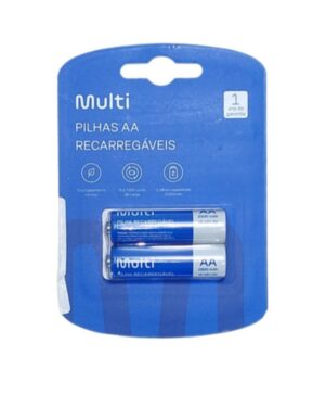 PILA AA RECARGABLE 2500 MAH MULTILASER X1