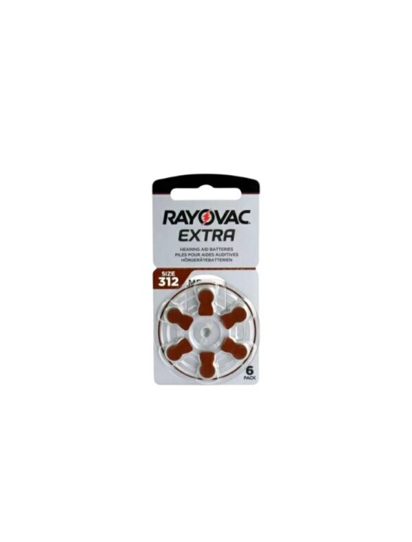 PILA AUDIOLOGÍA 312 RAYOVAC X1