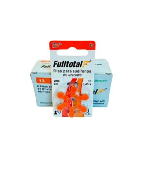 PILA AUDIOLOGÍA 13 1,45 V FULLTOTAL