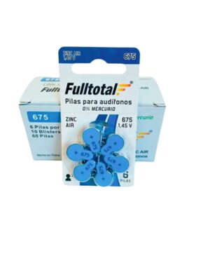 PILA AUDIOLOGÍA 675 1.45 V FULLTOTAL X1