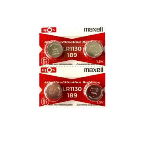 PILA AG10 LR1130 LR54 189 ALCALINA MAXELL X1