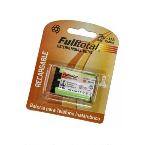 BATERIA RECARGABLE TELEFONIA P107 3.6 V 700 MAH FULLTOTAL 069 3013