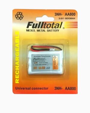 BATERIA RECARGABLE TELEFONIA 3NH AA 3.6 V 800 MAH FULLTOTAL 069 3006