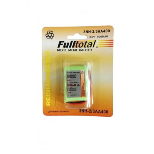 BATERIA RECARGABLE TELEFONÍA 3NH2 / 3AA 3.6 V 400MAH FULLTOTAL