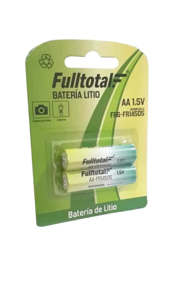 PILA AA RECARGABLE FR6FR 14505 1.5 V LITTIO FULLTOTAL 083 4038