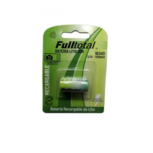 PILA 16340 3.7 V 700 MAH LITIO FULLTOTAL 083 3078