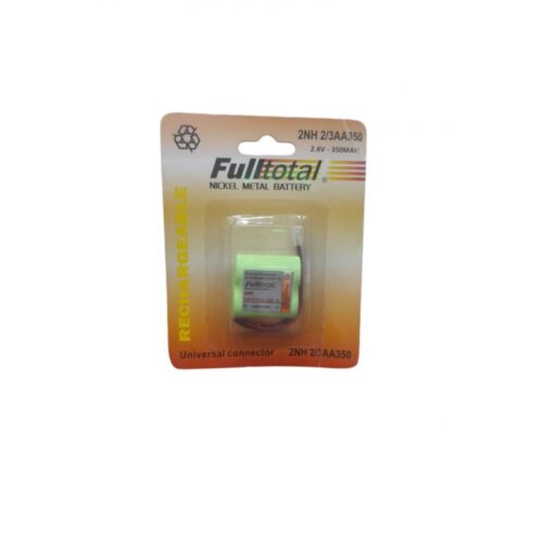BATERIA RECARGABLE TELEFONÍA 2NH AA 2.4 V 350 MAH FULLTOTAL 069 3008