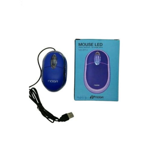 MOUSE ÓPTICO USB AZUL