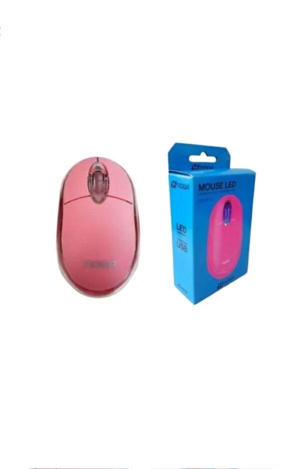 MOUSE OPTICO USB ROSA NG 611U RS