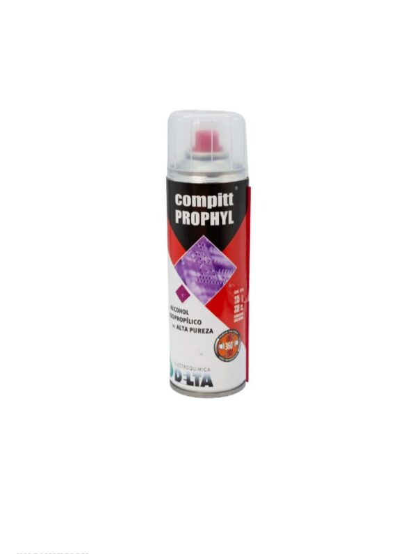 ALCOHOL ISOPROPÍLICO DE ALTA PUREZA COMPITT PROPHYL 235GR DELTA PHCH