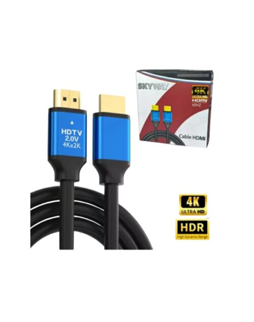 20250329_171645 CABLE HDMI 4K 3D V 2.0 60 HZ 20 MT MALLADO SKY WAY GM 6311
