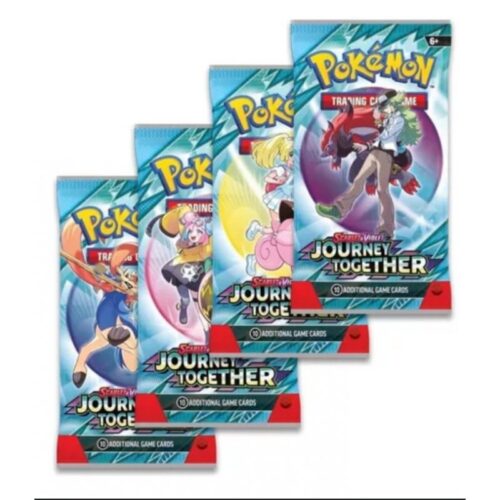 BOOSTER POKÉMON JOURNEY TOGETHER SCARLET Y VIOLET
