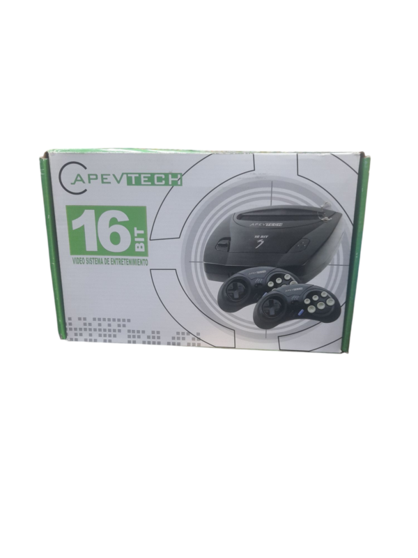 CONSOLA SEGA 16 BITS APEVTECH CAJA BLANCA