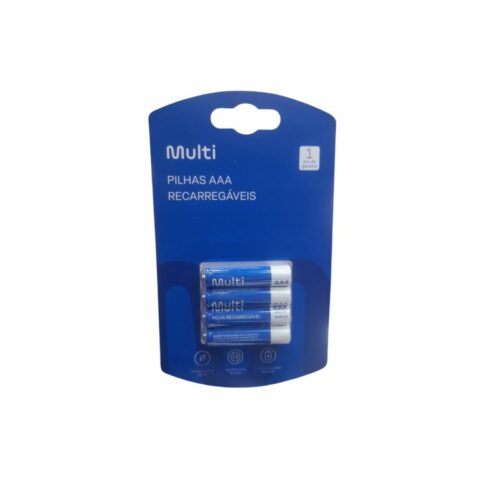 PILAS AAA RECARGABLES 1000 MAH MULTILASER