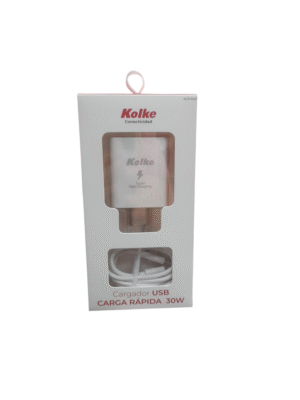 Photoroom-20250301_174133 Cargador USB carga rapida 30W ficha tipo C color blanco
