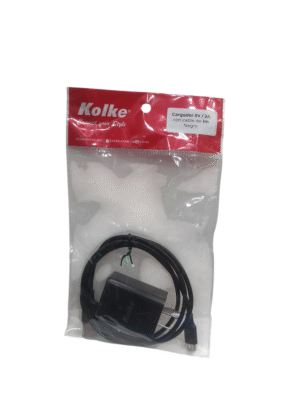 Photoroom-20250301_183744 Cargador cabezal USB 2A negro + cable micro USB 1M KOLKE