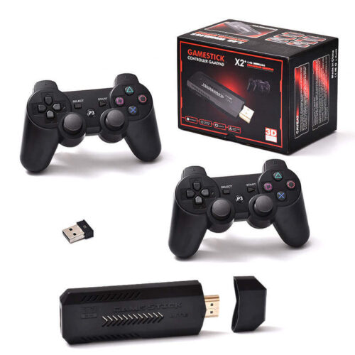 b8e66aa2be984da1c8d6497ac49ba23f Game stick x2 multiconsola retro 4K juegos incluidos Joysticks inalámbricos