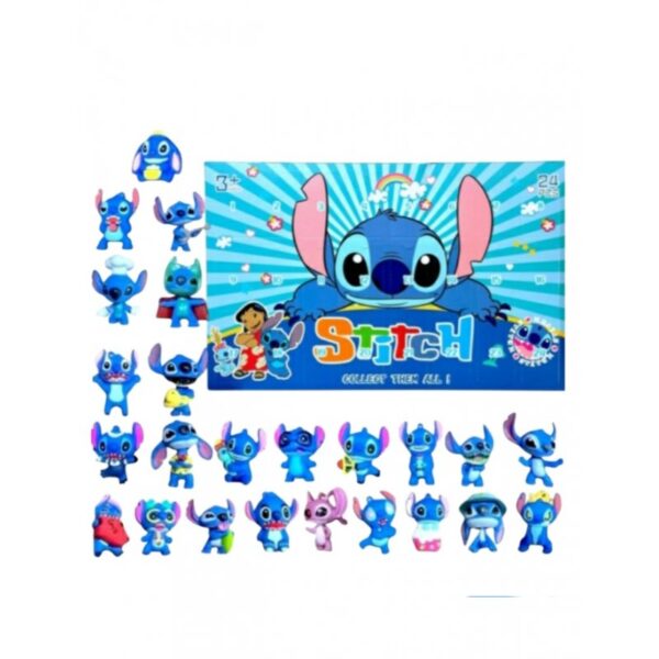 CALENDARIO SORPRESA STITCH CON LLAVERO SORPRESA