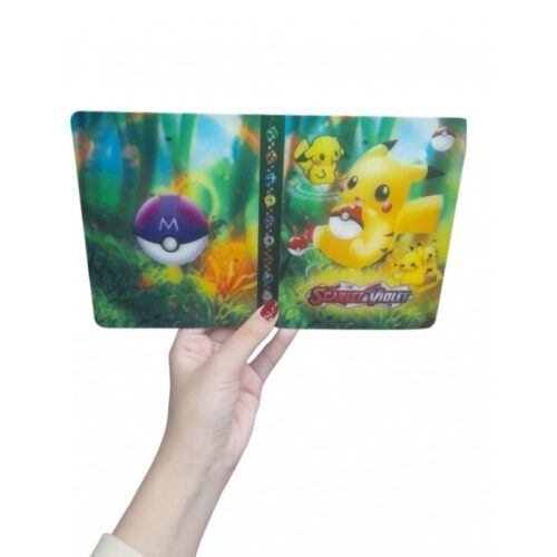 CARPETA ORGANIZADORA PARA 40 CARTAS POKEMON