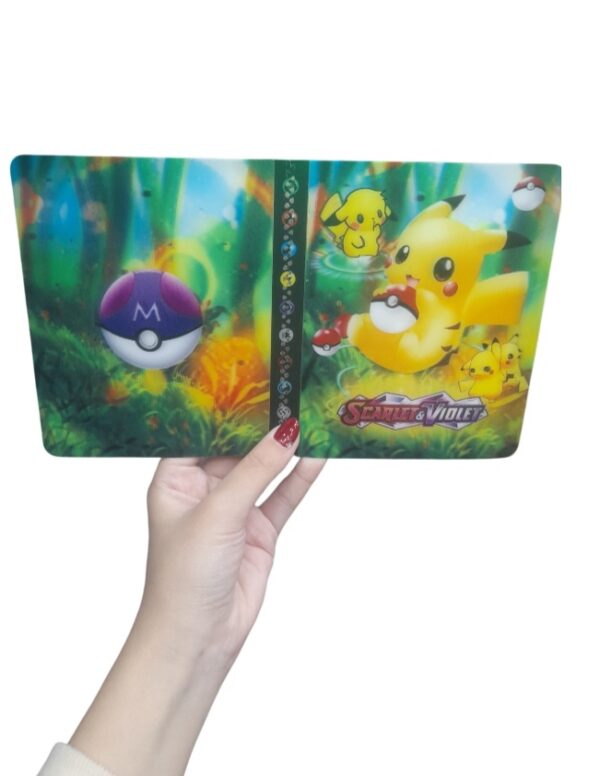 CARPETA ORGANIZADORA PARA 40 CARTAS POKEMON