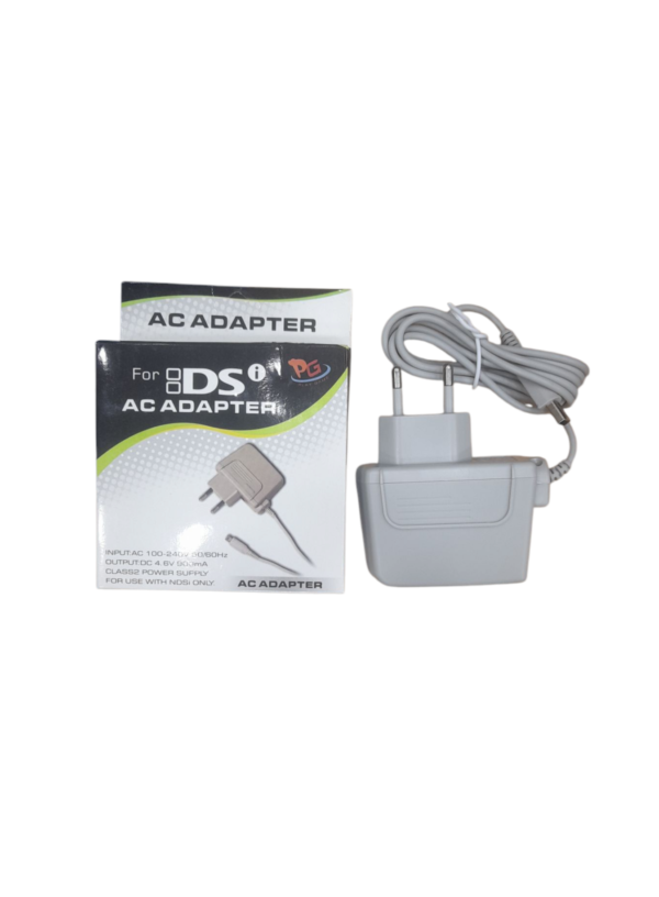 TRAFO PARA NINTENDO DSI/3DS/DSI XL 220 VOLT CABLE 1 MT GT NDSI PG 024