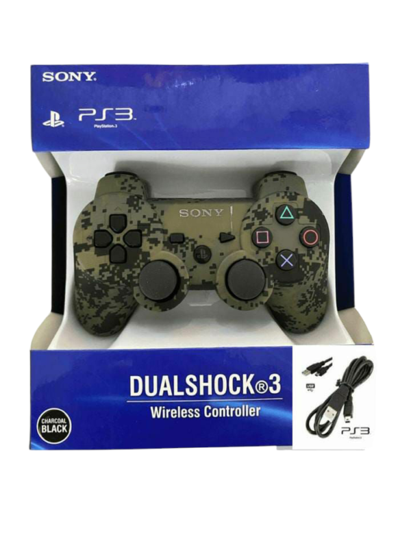 JOYSTICK PS3 CAMUFLADO ARMY BROWN RP SIXAXIS