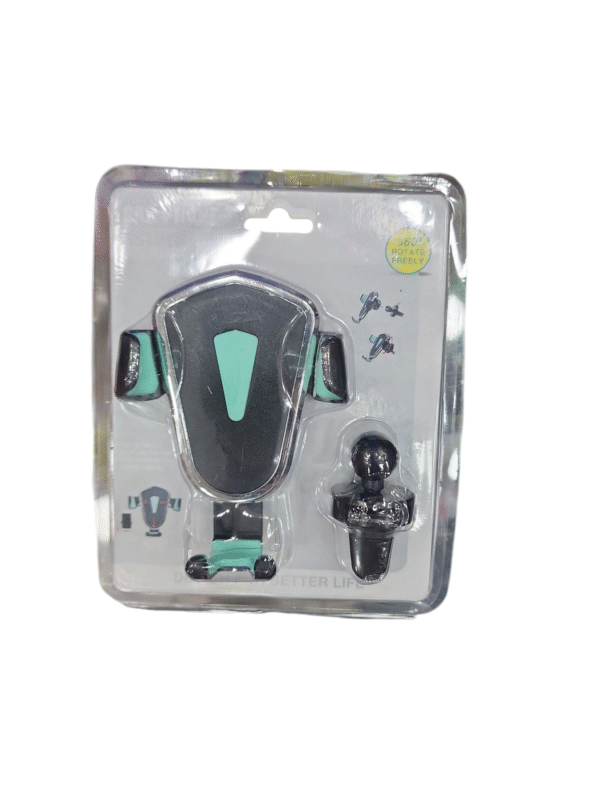 SOPORTE DE CELULAR PARA AUTO REJILLA AIRE CON AHARRE EXTENSIBLE 360°