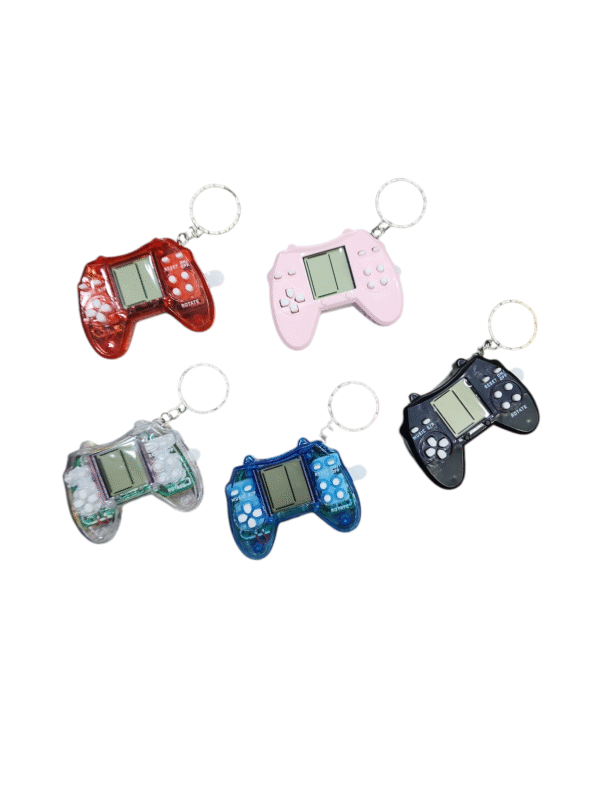 LLAVERO ELECTRONICO TETRIS FORMA DE JOYSTICK CONSOLA