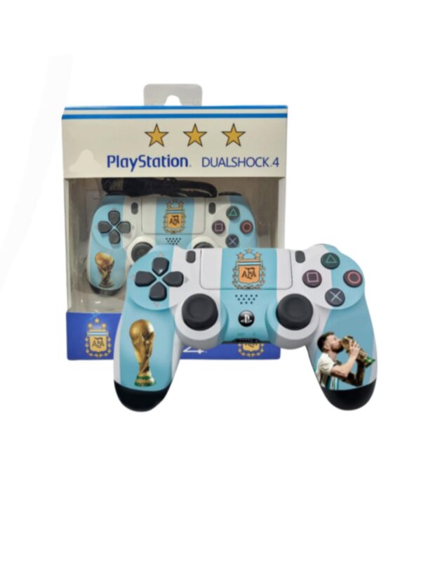 JOYSTICK PS4 INALAMBRICO RP SKIN MESSI ARGENTINA
