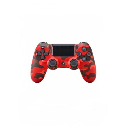 JOYSTICK PS4 INALAMBRICO CAMUFLADO ROJO RP