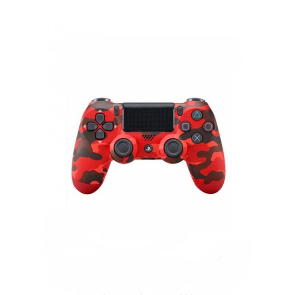 JOYSTICK PS4 INALAMBRICO CAMUFLADO ROJO RP