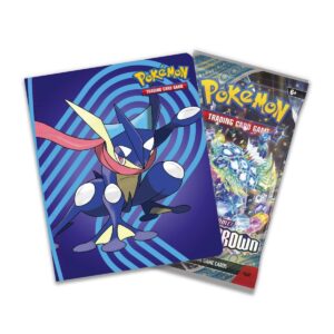 BOOSTER POKEMON ORIGINAL SCARLET & VIOLET STELLAR CROWN 10 CARTAS INGLES + MINI PORTFOLIO Q3